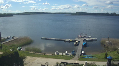 Jezioro Święcajty, port Unia - Niebieska Tawerna