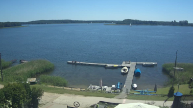 Jezioro Święcajty, port Unia - Niebieska Tawerna