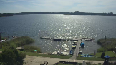 Jezioro Święcajty, port Unia - Niebieska Tawerna