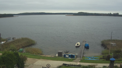 Jezioro Święcajty, port Unia - Niebieska Tawerna