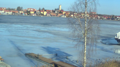 Jezioro Mikołajskie, panorama Mikołajek