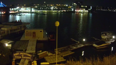 Jezioro Mikołajskie, port Cicha Zatoka