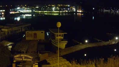 Jezioro Mikołajskie, port Cicha Zatoka