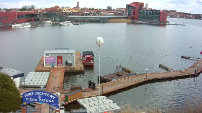 Jezioro Mikołajskie, port Cicha Zatoka