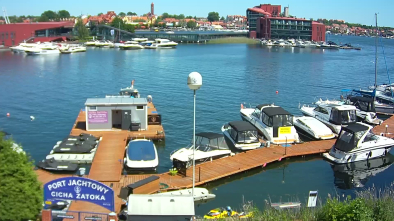 Jezioro Mikołajskie, port Cicha Zatoka