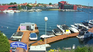 Jezioro Mikołajskie, port Cicha Zatoka