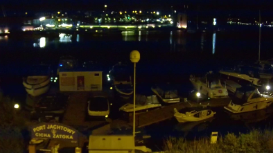 Jezioro Mikołajskie, port Cicha Zatoka