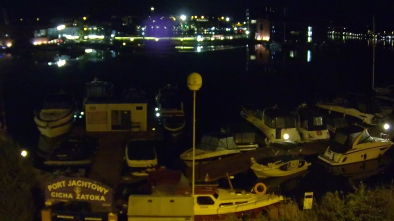 Jezioro Mikołajskie, port Cicha Zatoka