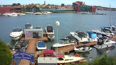 Jezioro Mikołajskie, port Cicha Zatoka
