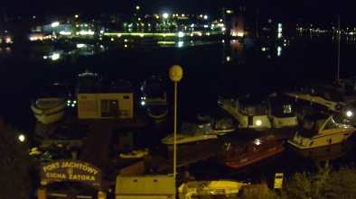 Jezioro Mikołajskie, port Cicha Zatoka