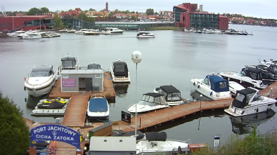 Jezioro Mikołajskie, port Cicha Zatoka