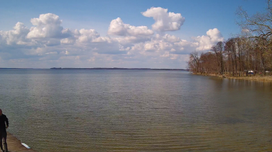 Jezioro Dargin, obraz z portu Nowy Harsz