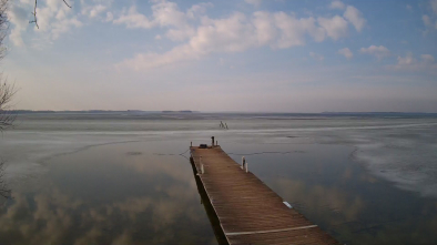 Jezioro Dargin, port Nowy harsz