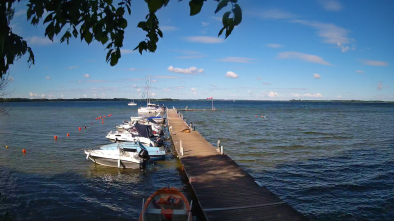 Jezioro Dargin, port Nowy harsz