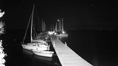 Jezioro Dargin, port Nowy harsz
