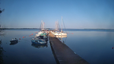 Jezioro Dargin, port Nowy harsz