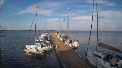 Jezioro Dargin, port Nowy harsz