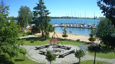 Jezioro Ryńskie, port Bocianie Gniazdo