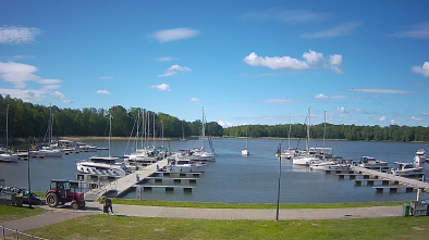 Jezioro Sztynorckie, port Sztynort