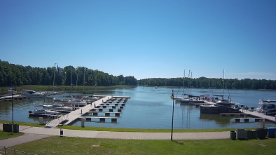 Jezioro Sztynorckie, port Sztynort