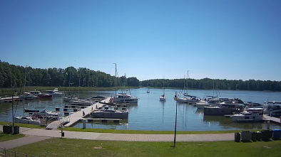 Jezioro Sztynorckie, port Sztynort