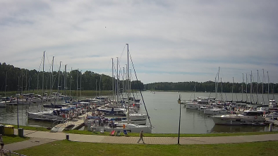 Jezioro Sztynorckie, port Sztynort