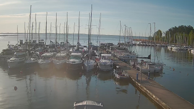 Jezioro Niegocin, Port PTTK Wilkasy