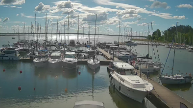 Jezioro Niegocin, Port PTTK Wilkasy