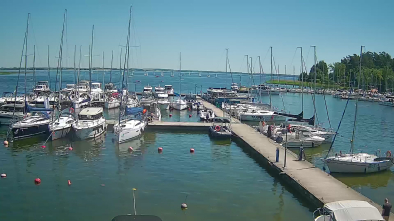 Jezioro Niegocin, Port PTTK Wilkasy