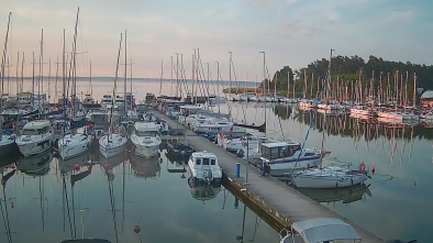 Jezioro Niegocin, Port PTTK Wilkasy