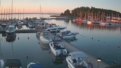 Jezioro Niegocin, Port PTTK Wilkasy