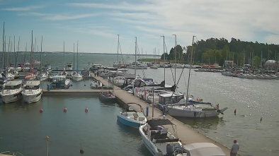 Jezioro Niegocin, Port PTTK Wilkasy