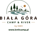 Logo Biała Góra Camp & River by KMH