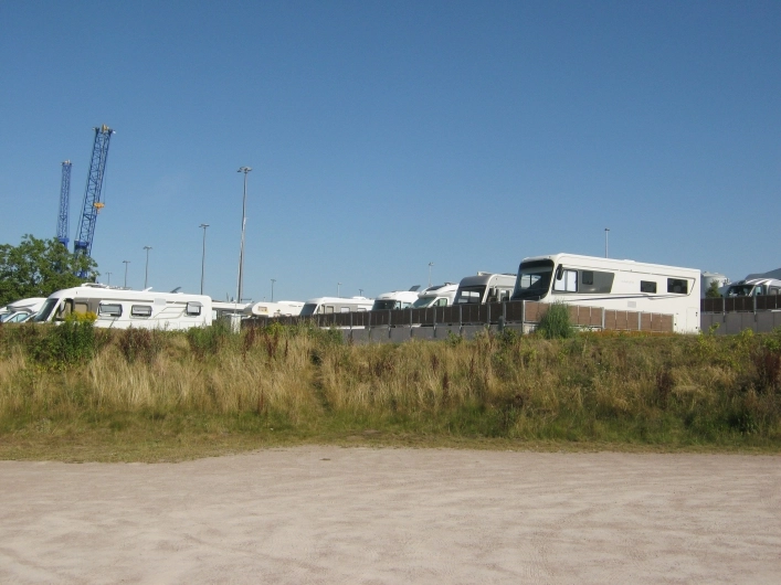Wohnmobilhafen am Kanal-Cafe NOK - Osterrönfeld - Niemcy - zdjęcie 6