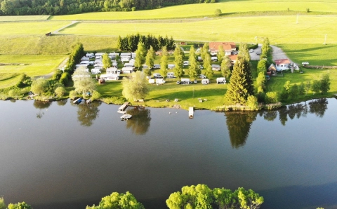 Camping am Badesee