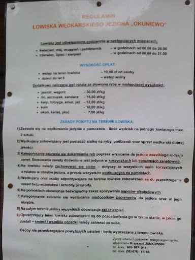 Miejscówka 221 - Jezioro Okuniewo - zdjęcie 6