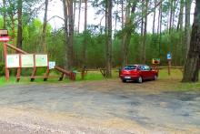 Miejscówka 312 - parking leśny przy rezerwacie - zdjęcie 0