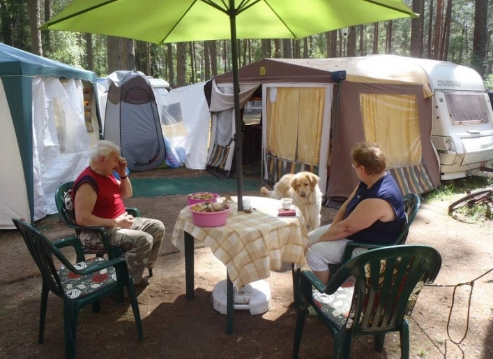 Pole namiotowe w Swaderkach - zdjęcie 1