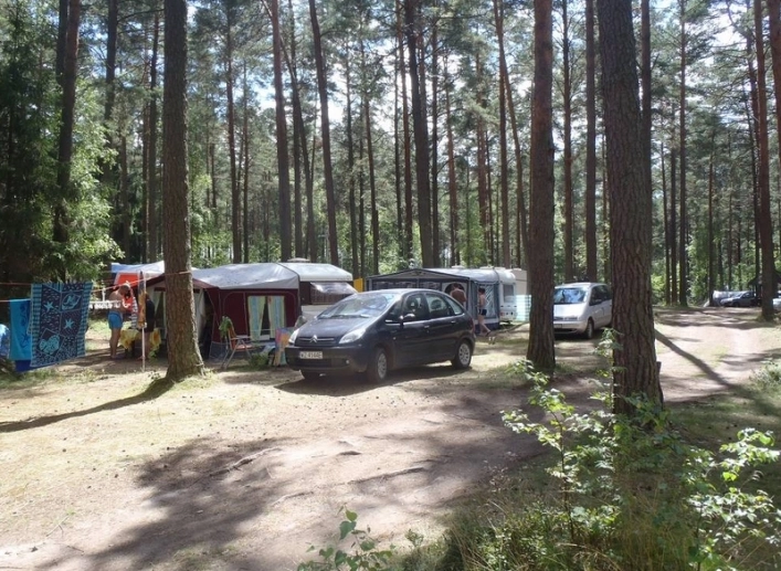 Pole namiotowe w Swaderkach - zdjęcie 1
