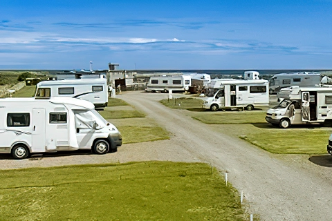 Beadnell Bay Camping and Caravanning Club Site