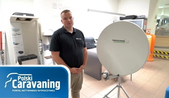 Mobilna antena satelitarna od Elcamp (polskicaravaning.pl)