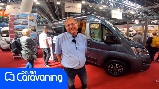 GiottiVan 60T to jedyny na rynku campervan z oddzielnym prysznicem i łazienką.
