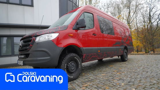 Napęd na 4 koła, 3 litry pod maską - oto WaldiCAMP! (polskicaravaning.pl)