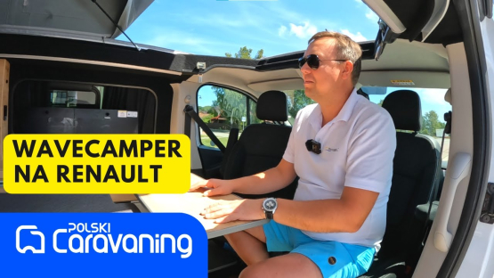 Kampery na bazie Renault Traffic od WaveCamper.