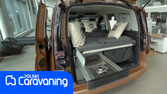 Najmniejszy kamper ze znaczkiem VW.