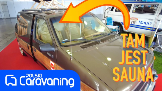 Sauna w DODGE RAM VAN-ie. Jedyna taka w Polsce, a może i na świecie.