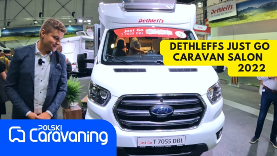 Premierowy Dethleffs Just Go czyli kamper na bazie Forda na Caravan Salon w Duesseldorfie