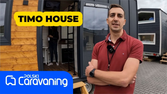 Domki mobilne na homologowanej przyczepie- Timo House