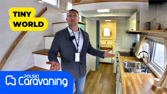 Tiny World- domek mobilny na kółkach