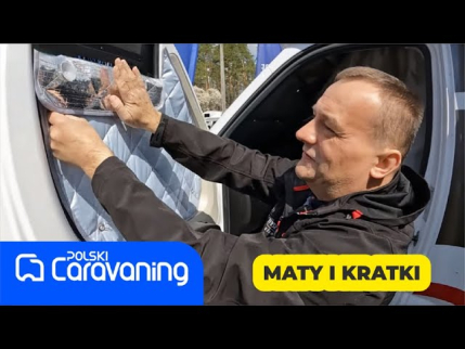 Kratki wentylacyjne i maty izolujące to sposób na utrzymanie optymalnej temperatury wewnątrz kampera